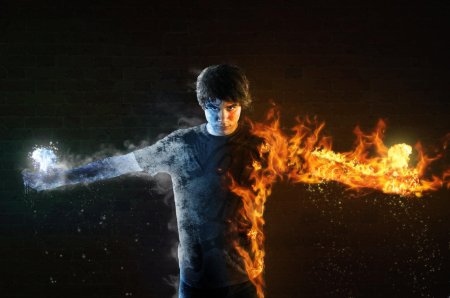 Человек огонь