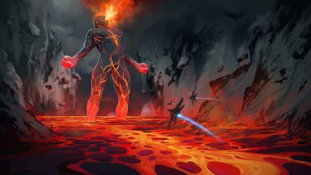 Огненный Элементаль Марвел