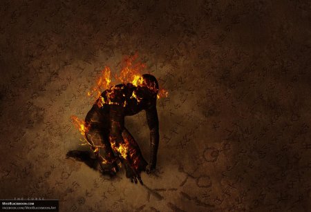 Огненный человек