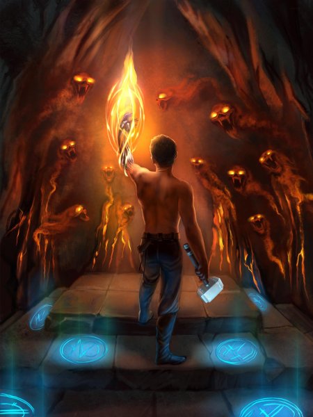 Огненный человек