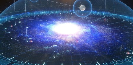 Луна голограмма