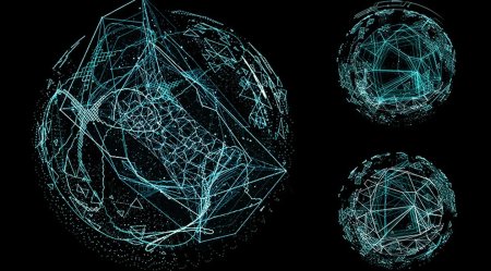 Голограмма киберпанк