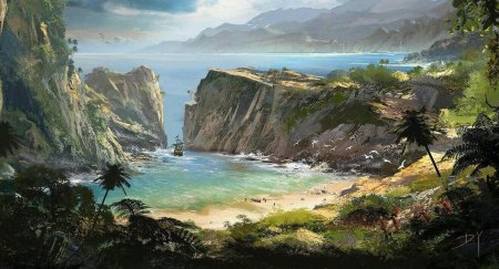 Assassins Creed 4 Black Flag пейзажи