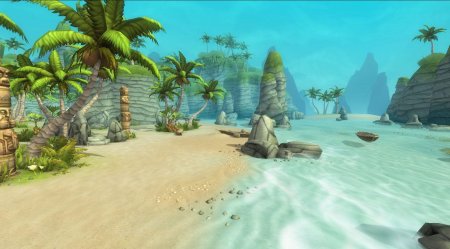 Тропический остров арт