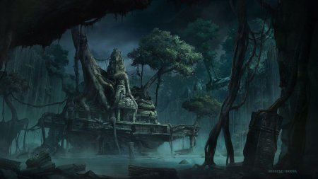 Заброшенный храм в джунглях