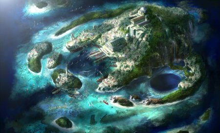 Затерянный город Атлантида