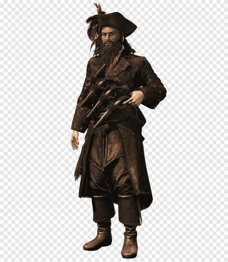 Эдвард Тич пираты Карибского моря