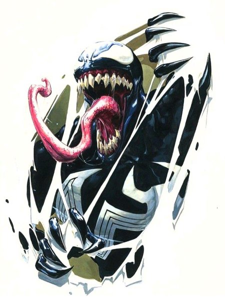 Веном Марвел арт