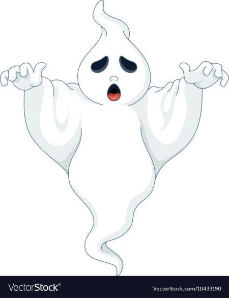 Мультяшное привидение