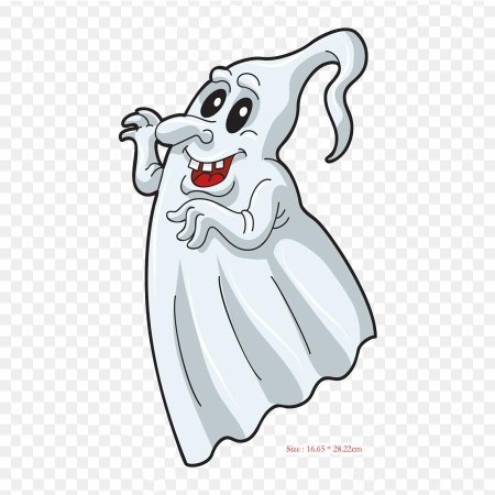 Приведение на прозрачном фоне