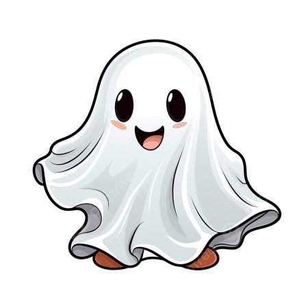 Мультяшное привидение
