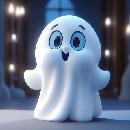 Приведение из мультика