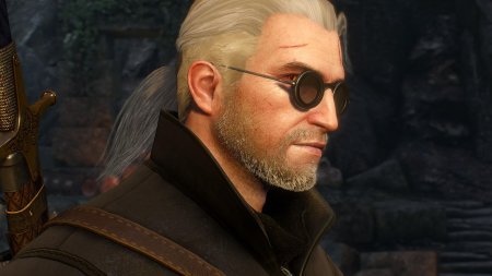 Геральт в очках профессора