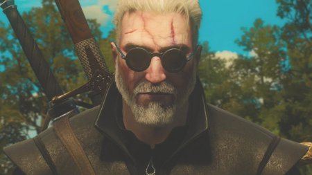 Геральт в очках профессора