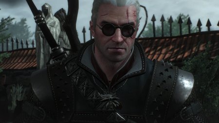 Геральт из Ривии в очках профессора