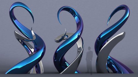 Абстрактная скульптура