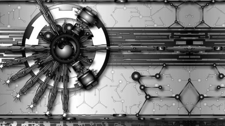 Фон в стиле Техно