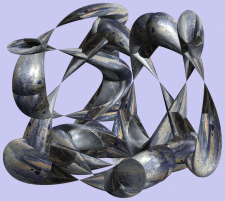 Современная скульптура из металла