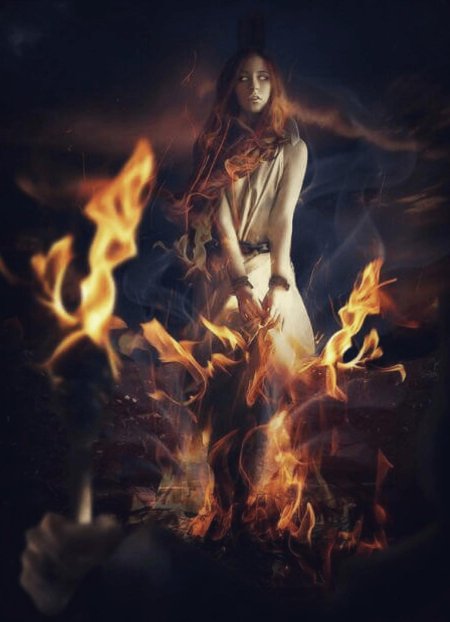 Фредерик Уайт сожжение ведьмы