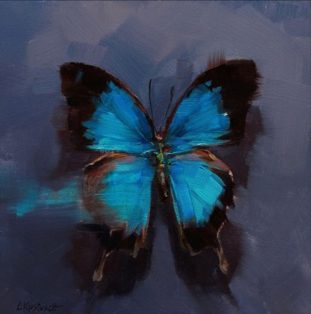 Бабочка акрилом