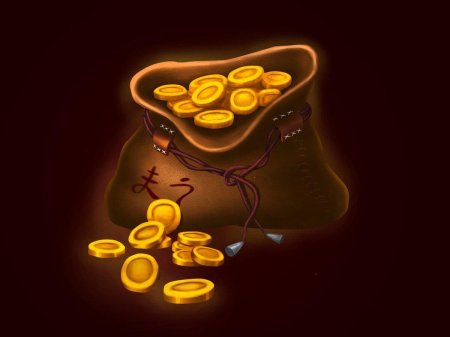 Мешок с монетами