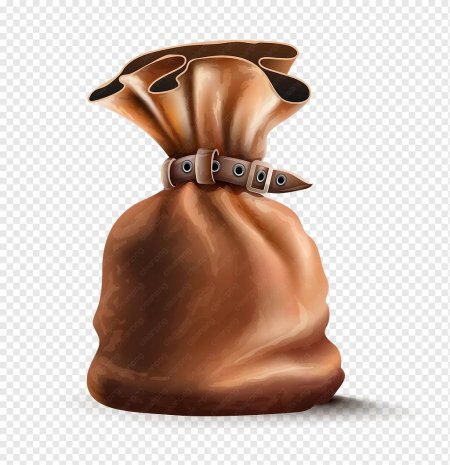 Мешочек с золотом 3д