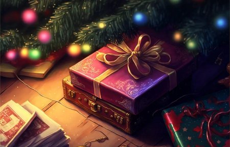 Рождественские обои на рабочий стол