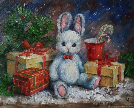 Новогодний зайчик