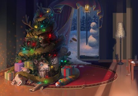 Новогодние арты