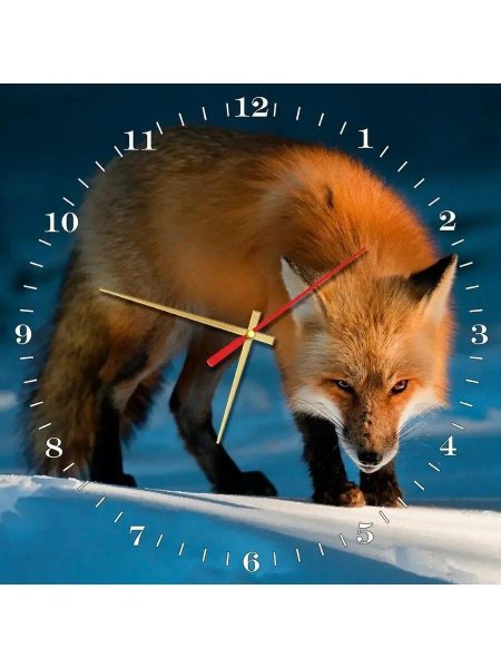 Часы лиса
