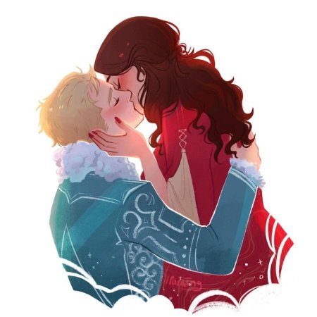 Шестёрка Воронов арты Нина и Матиас