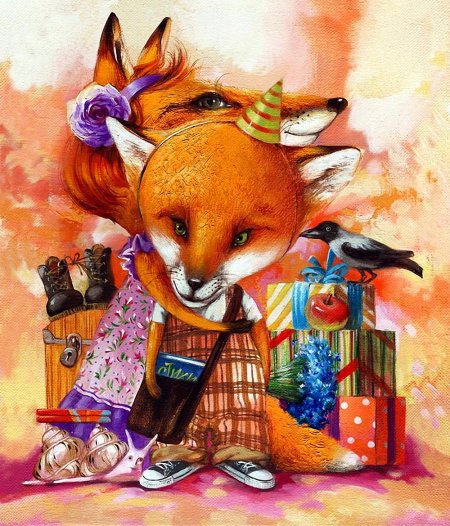 С днем рождения Лисичка