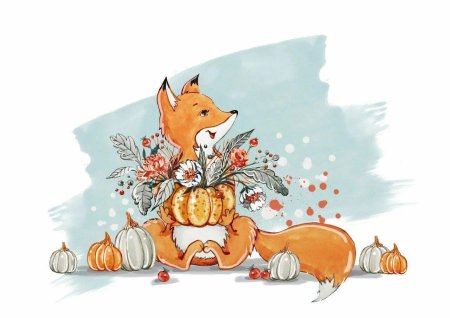 Открытки с лисичками