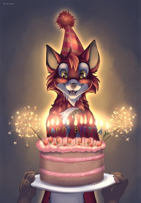 Фурри день рождения