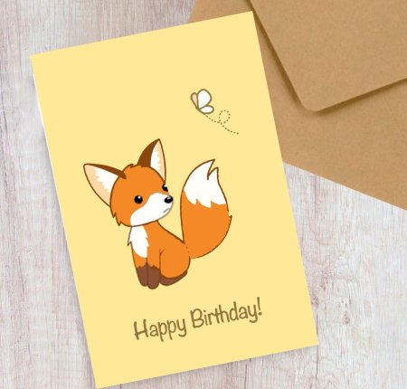 Открытки с лисичками