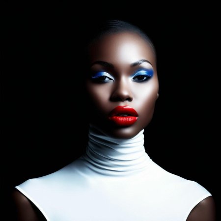 Чернокожая девушка