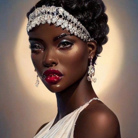 Девушка негритянка