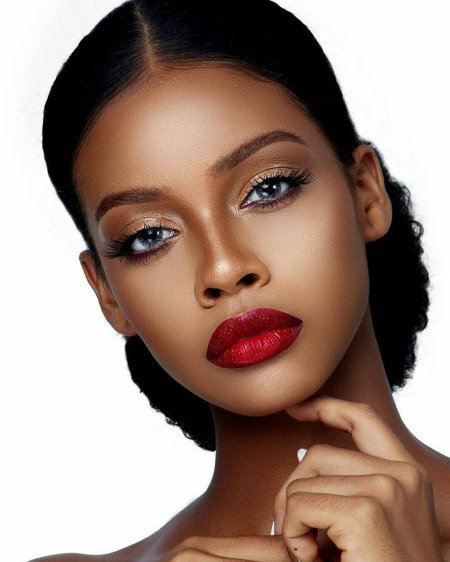 Макияж для темнокожих