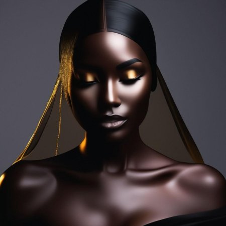 Портрет негритянки