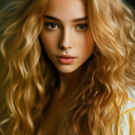 Красивая молодая девушка