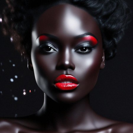 Темнокожая девушка