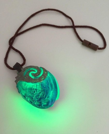 Ожерелье Моана сердце Тефити