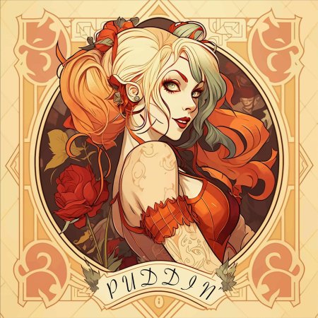 Харли квинн рисунки