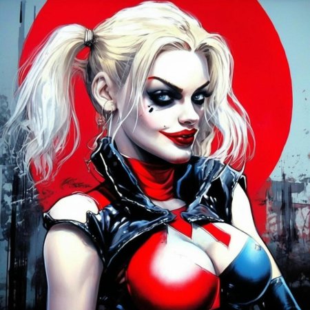 Харли квинн из комиксов