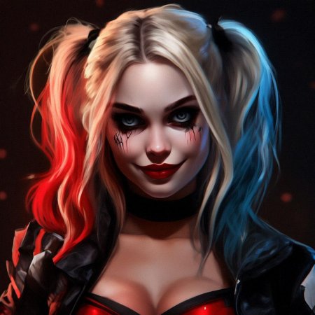 Харли квинн арт