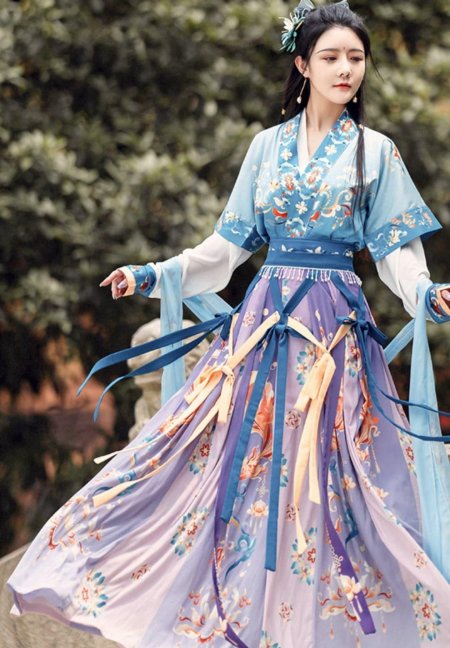 Платья династии Тан