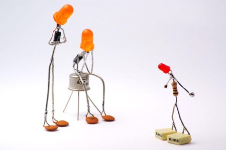 Поделки из радиодеталей