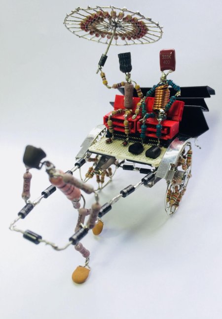 Сувениры из радиодеталей