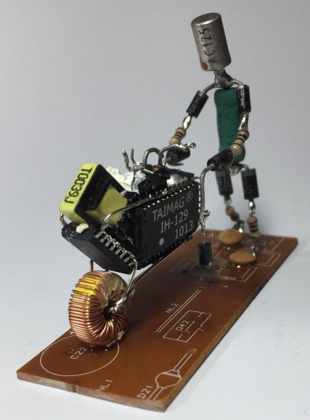 Игрушки из радиодеталей