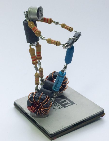 Украшения из радиодеталей